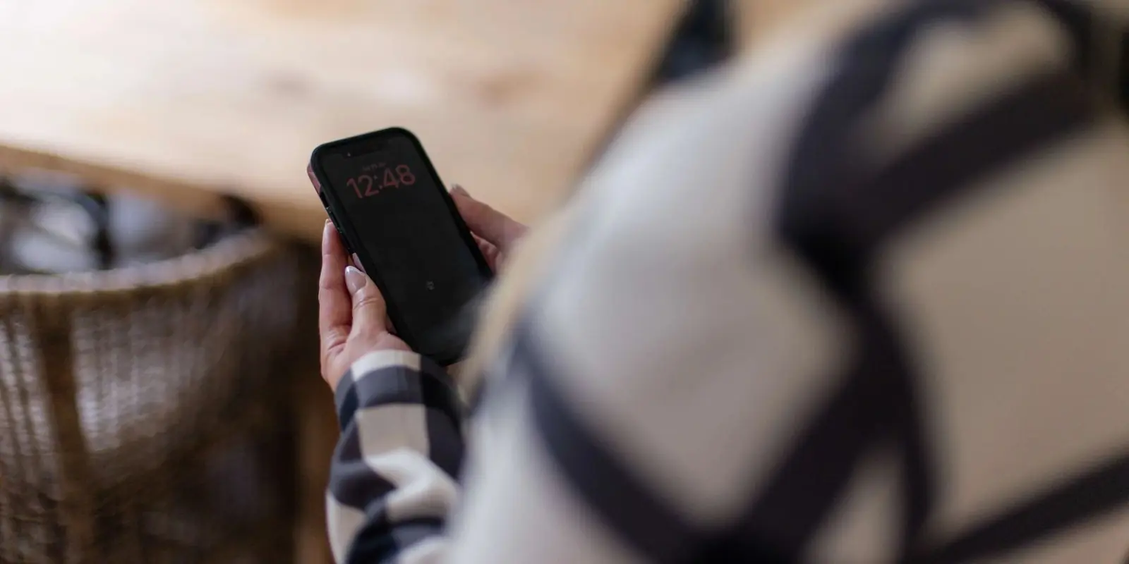 A phone showing a Meta ad campaign